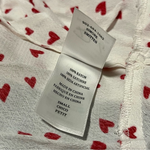 RAILS
Simone Heart-Print Long-Sleeve Ruffle Wrap Blouse - Picture 8 of 9